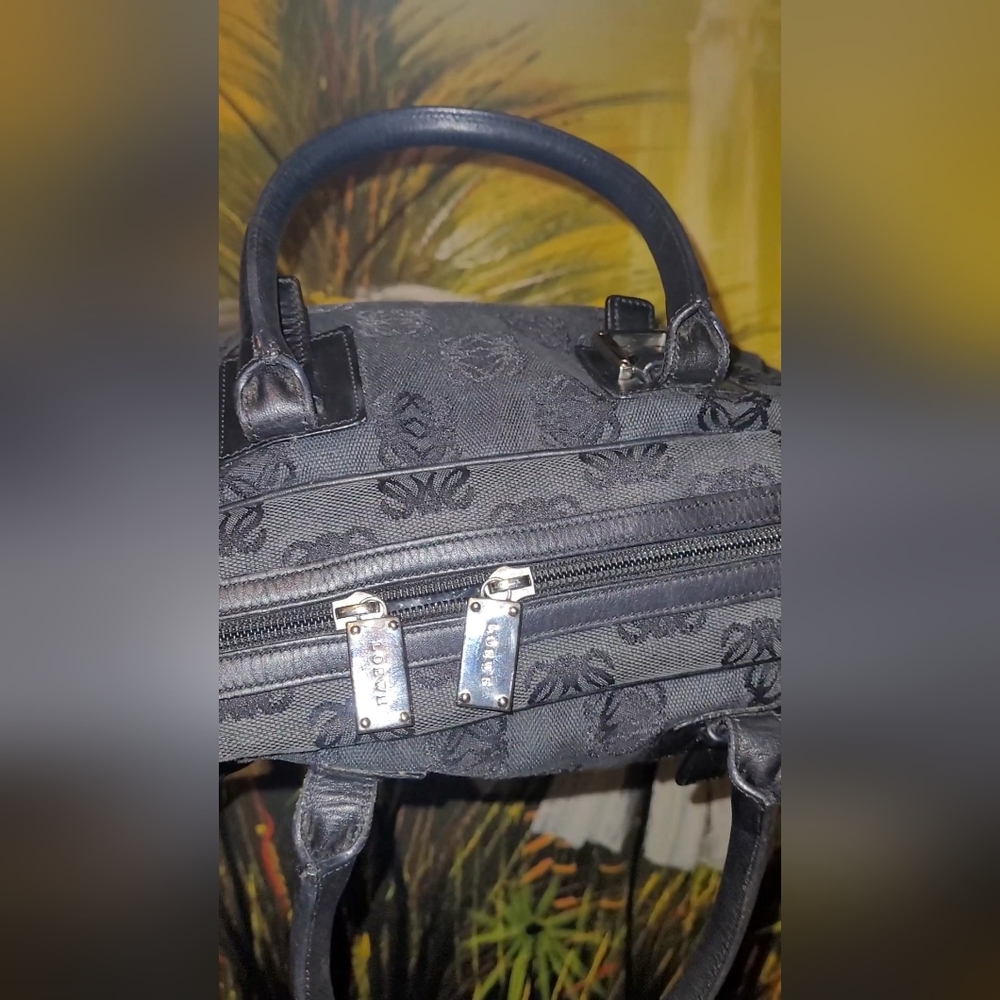Loewe Black Patterned Satchel - Picture 6 of 16